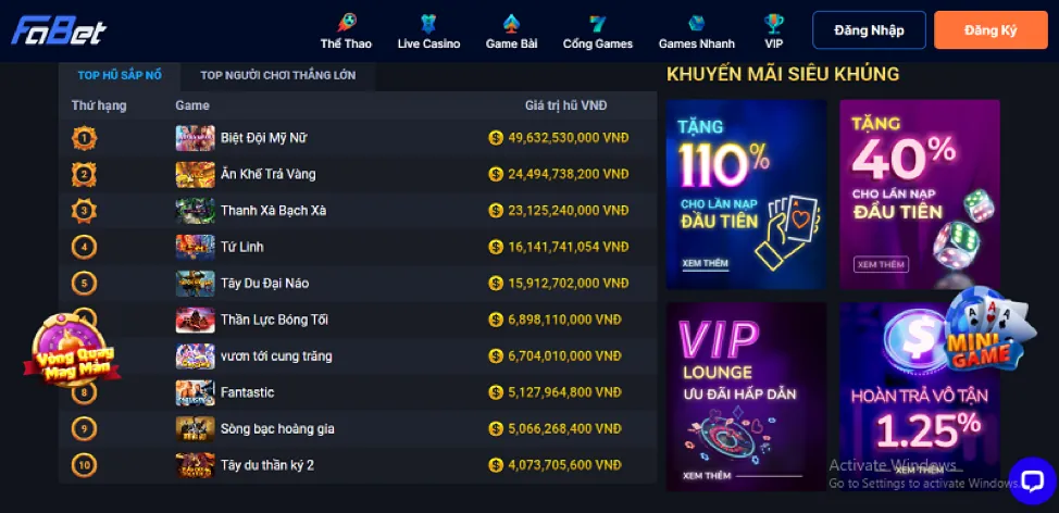 Hoàn trả hàng ngày 789club